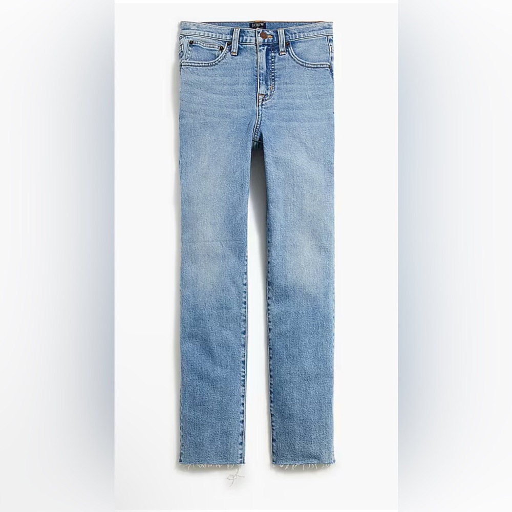 NWT J. Crew Essential Straight Jeans Sz. 25